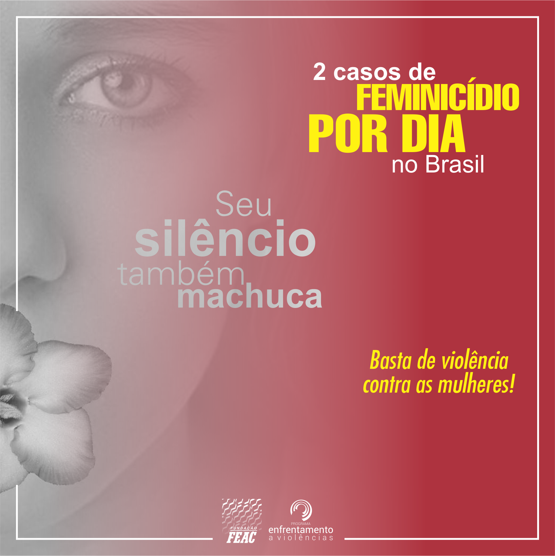 2 casos de feminicídio por dia no Brasil